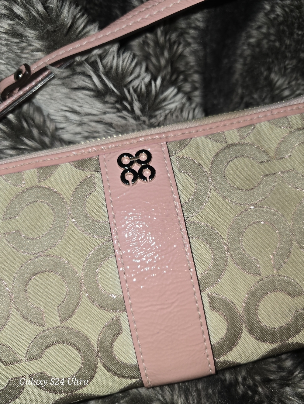 Coach Julia Op Art Zippy Wallet/Wristlet, - Picture 2 of 4